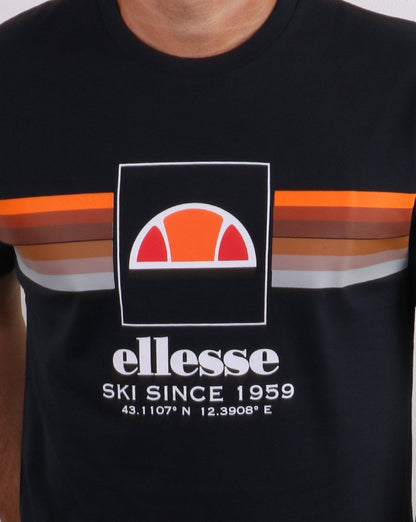 Ellesse – Colo – T-Shirt in Marineblau