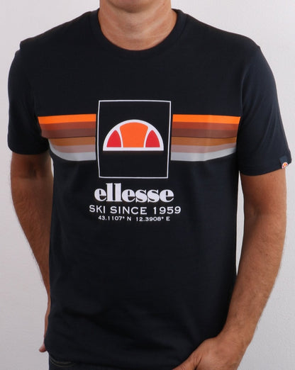 Ellesse – Colo – T-Shirt in Marineblau
