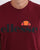 Ellesse T Shirt Burgundy