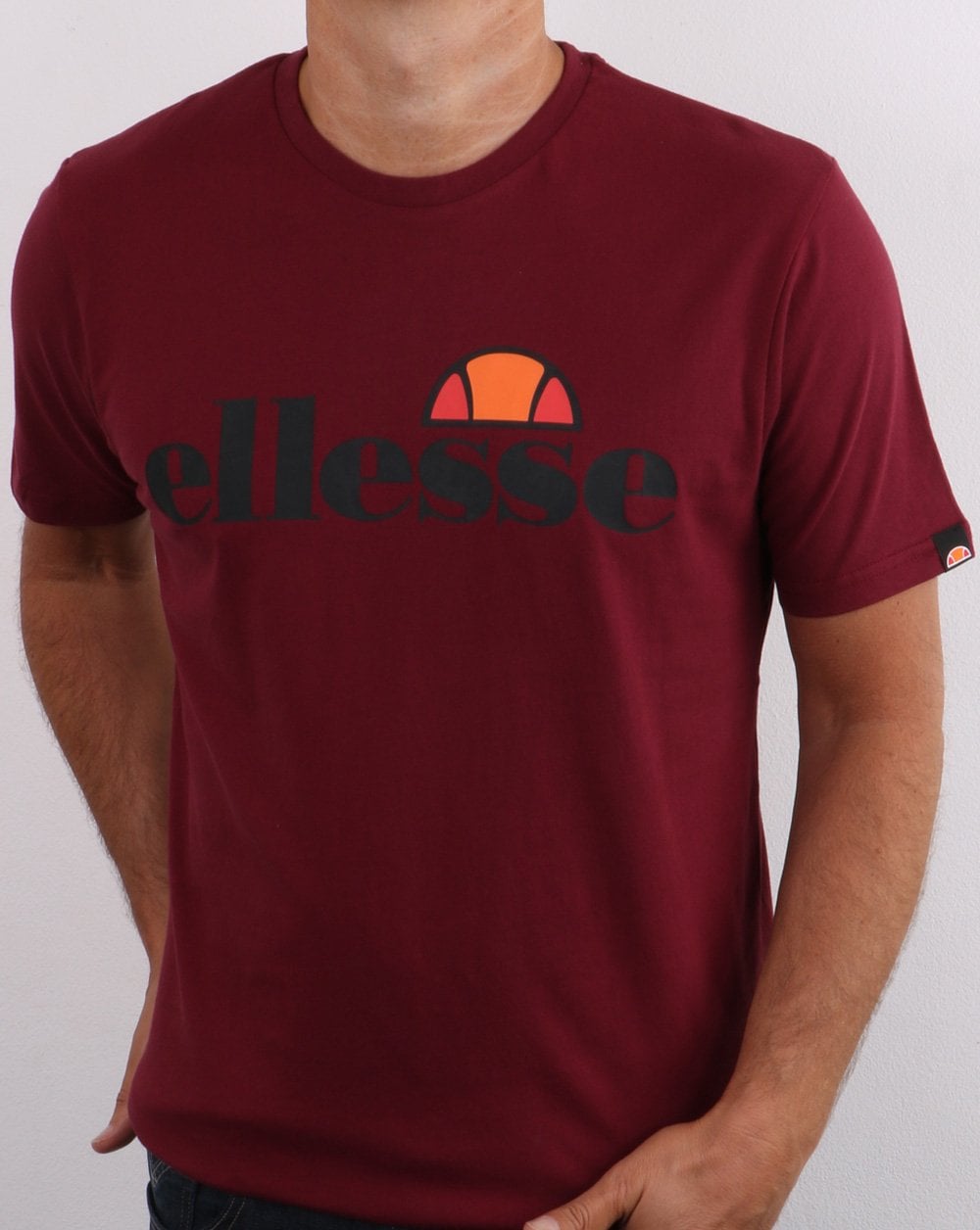 Ellesse T-Shirt Burgund