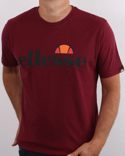 Ellesse T-Shirt Burgund