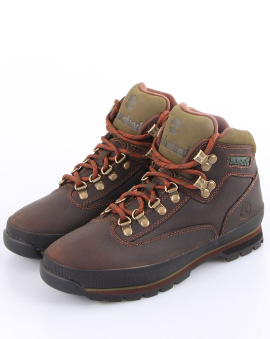 Timberland Timberland Euro Hiker Lederstiefel Braun