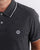 Pretty Green Tipped Polo Shirt Grey