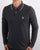 Pretty Green Barton Long Sleeve Polo Grey