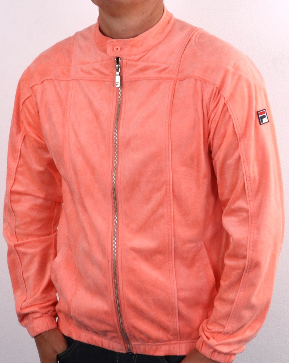 Fila Vintage Terrinda Mk3 Track Top Fresh Coral