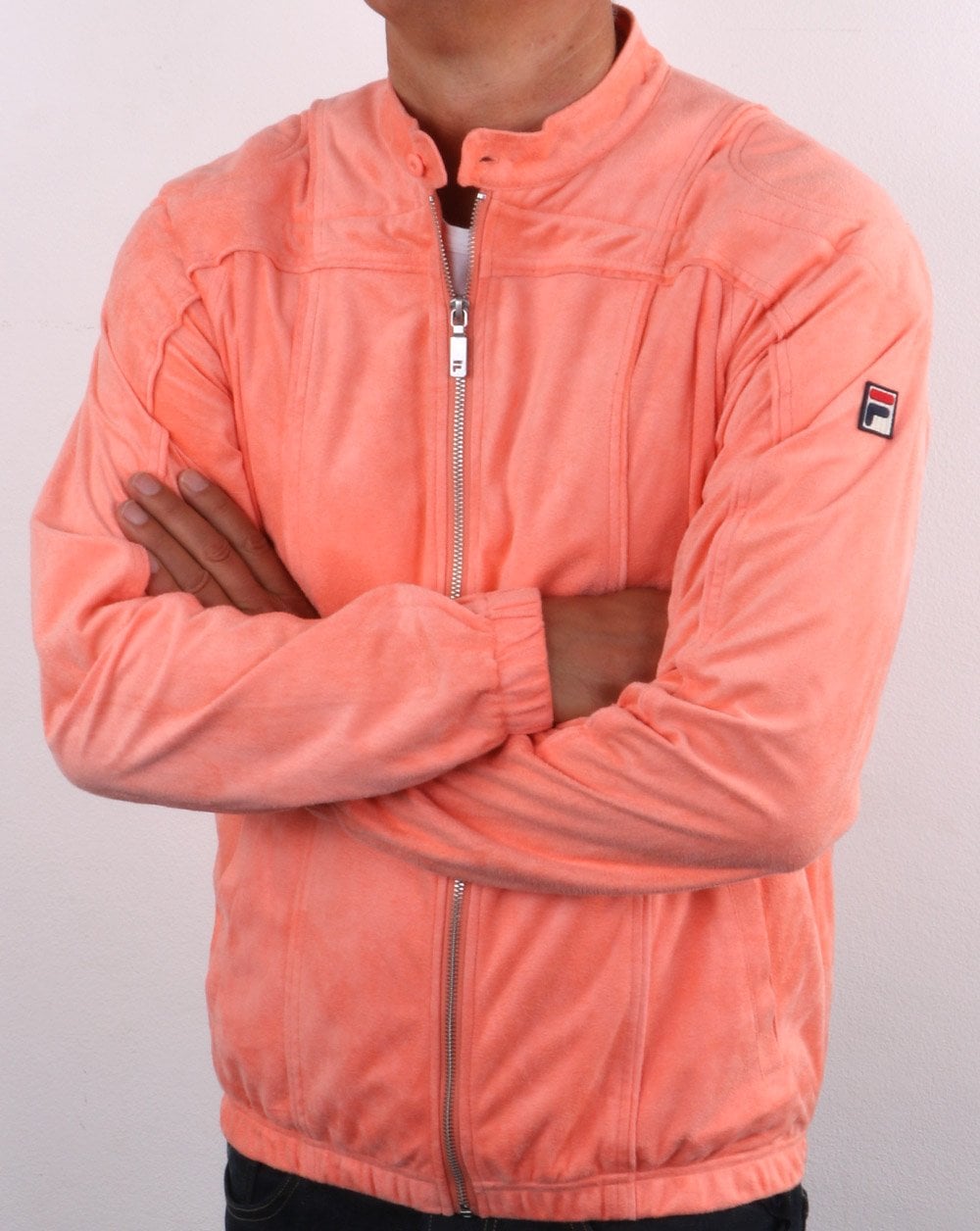 Fila Vintage Terrinda Mk3 Track Top Fresh Coral