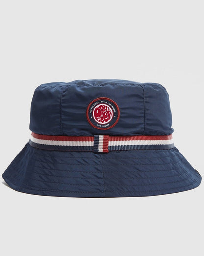 Pretty Green – Likeminded – Wendbarer Fischerhut, Marineblau