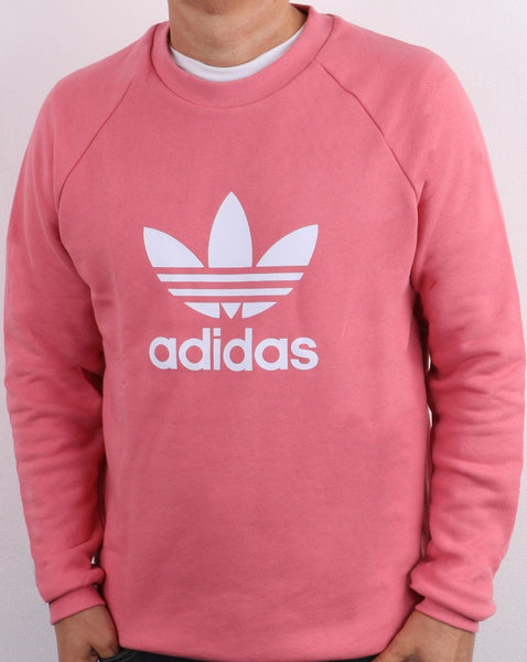Adidas Originals Trefoil Crew Sweat Pink