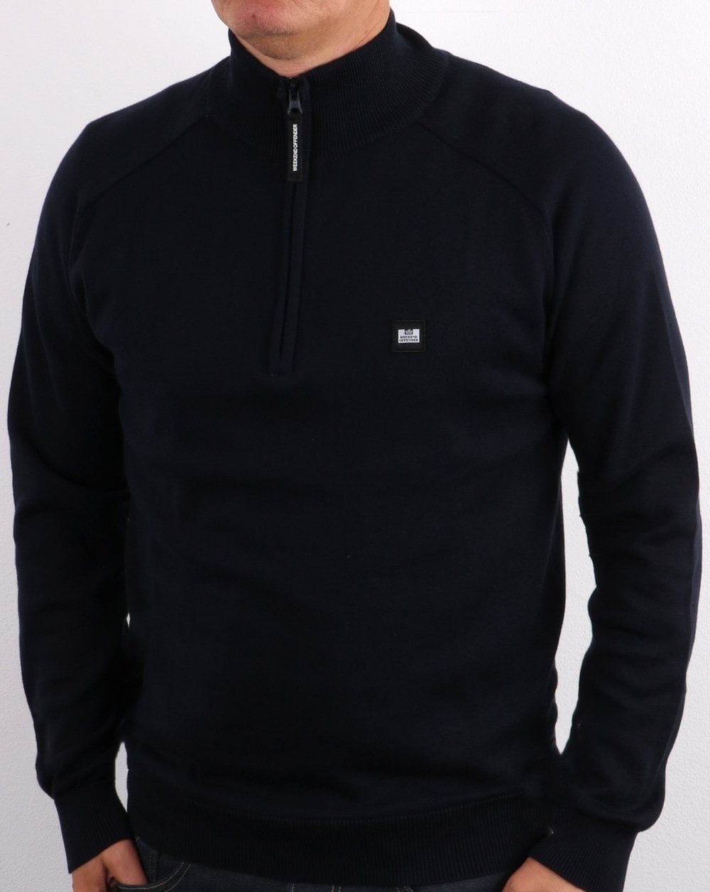 Weekend Offender Natal Strick Marineblau