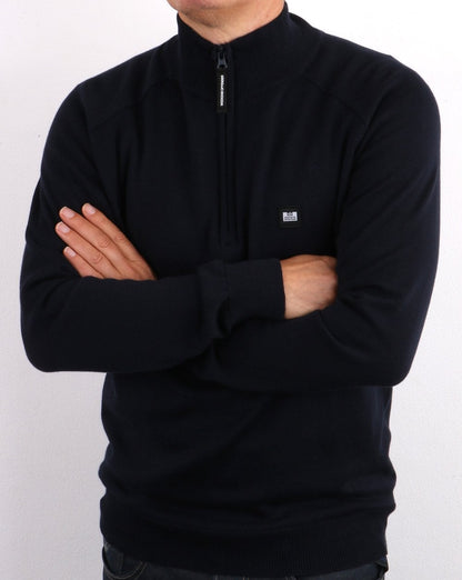 Weekend Offender Natal Strick Marineblau