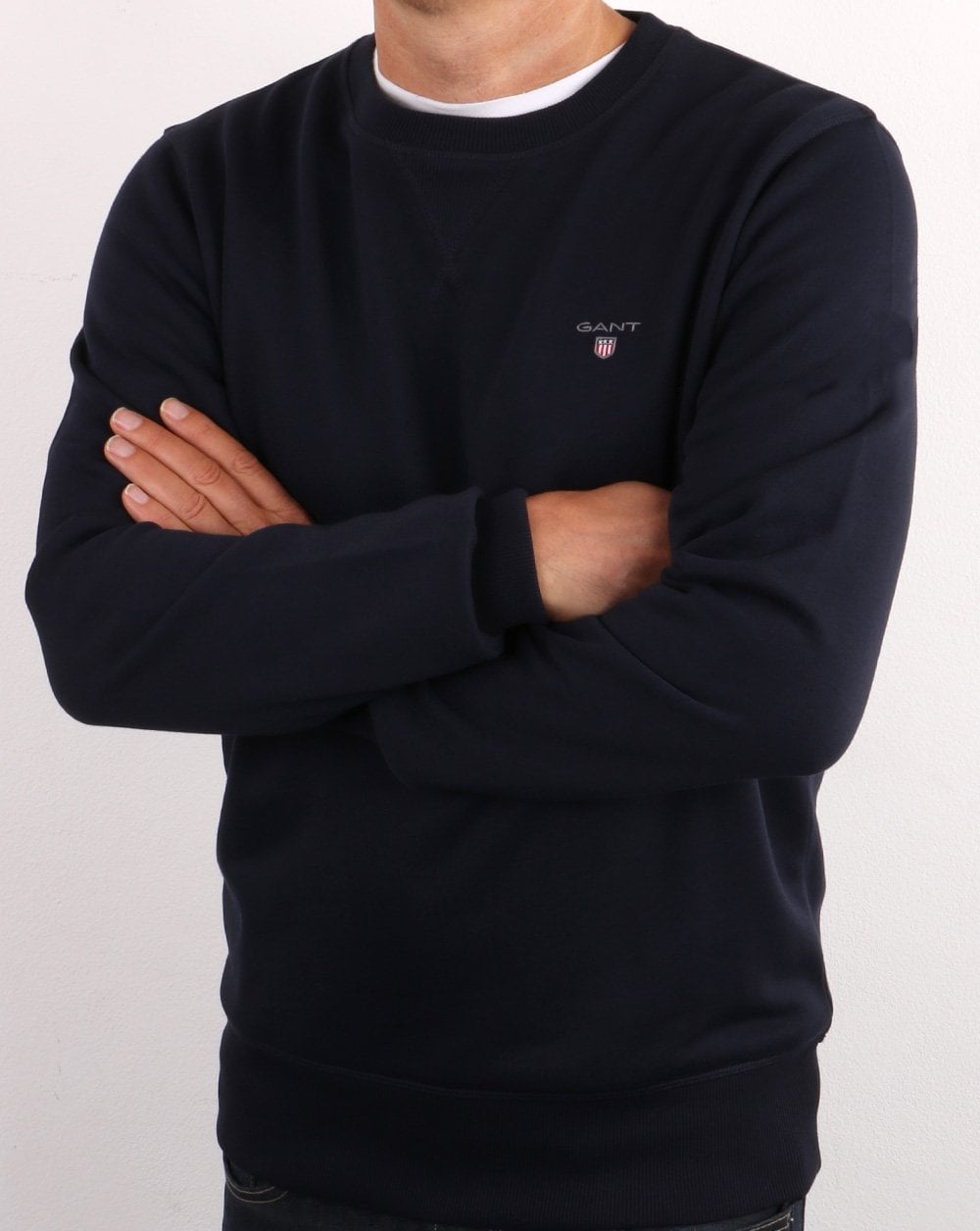 Gant The Original Crew Sweatshirt Marineblau