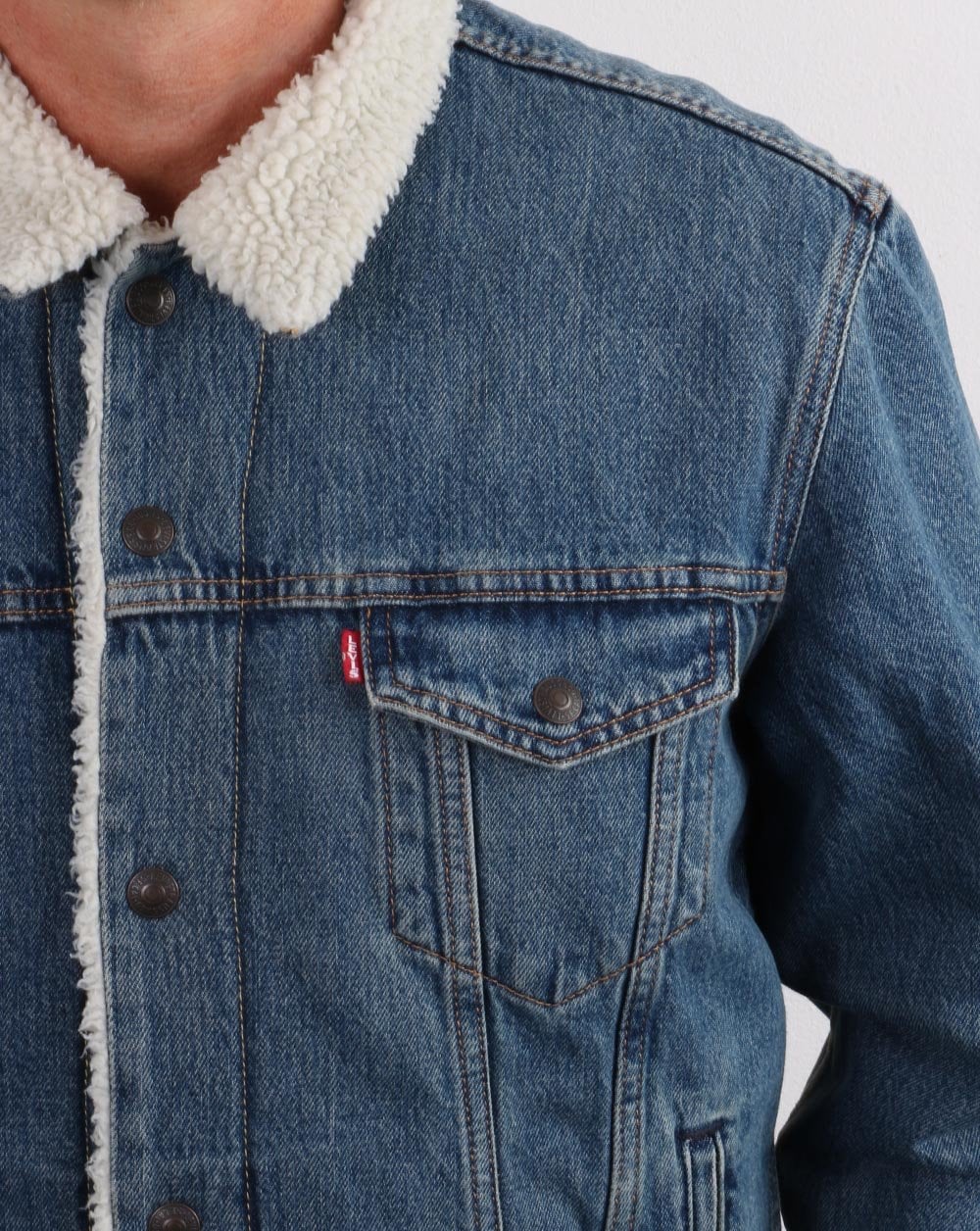 Levis – Sherpa-Trucker-Jacke