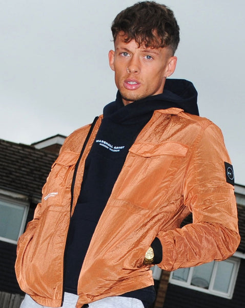 Marshall Artist Acier Overshirt Burnt Orange