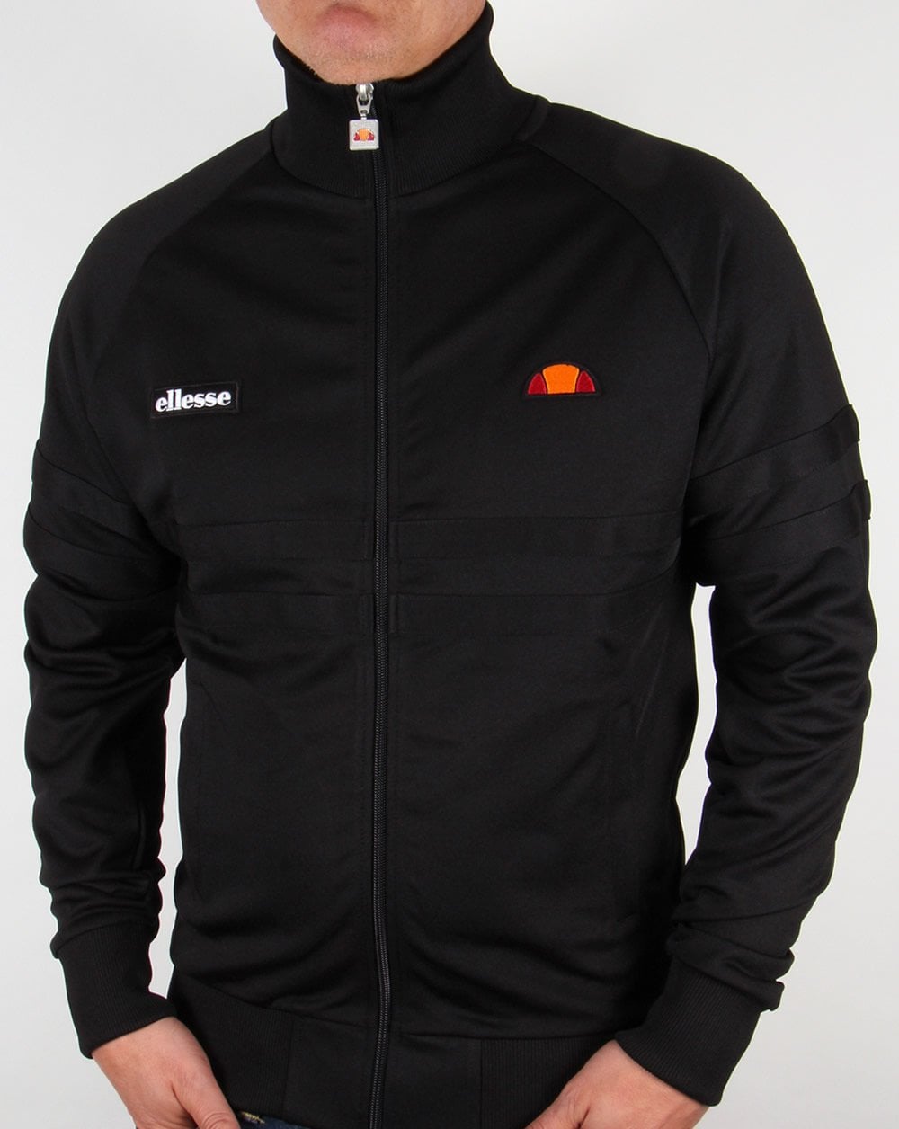 Ellesse – Rimini – Trainingsjacke in Schwarz