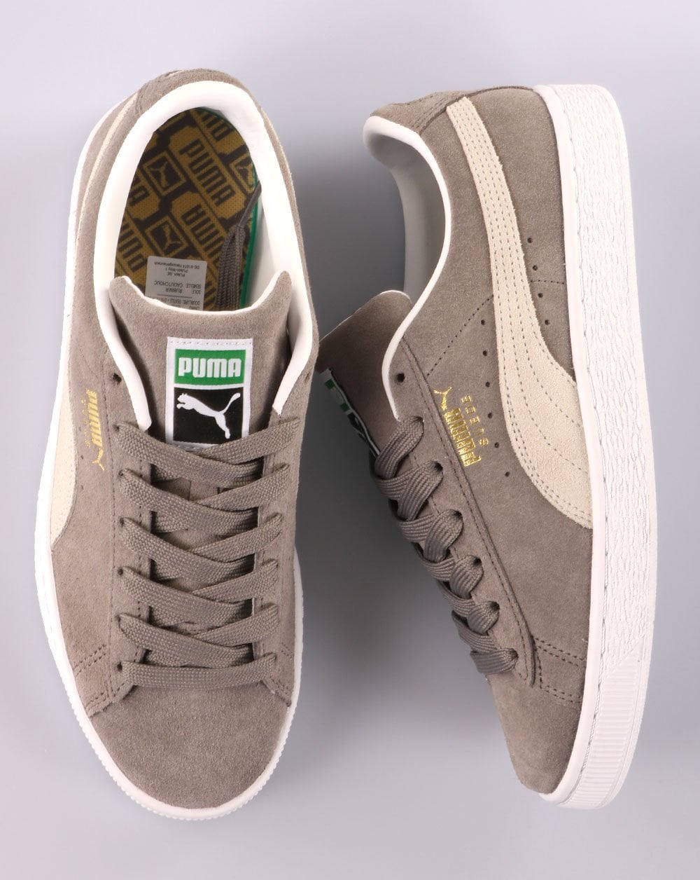 Puma Suede Classic Xxi Trainer Grau/Weiß