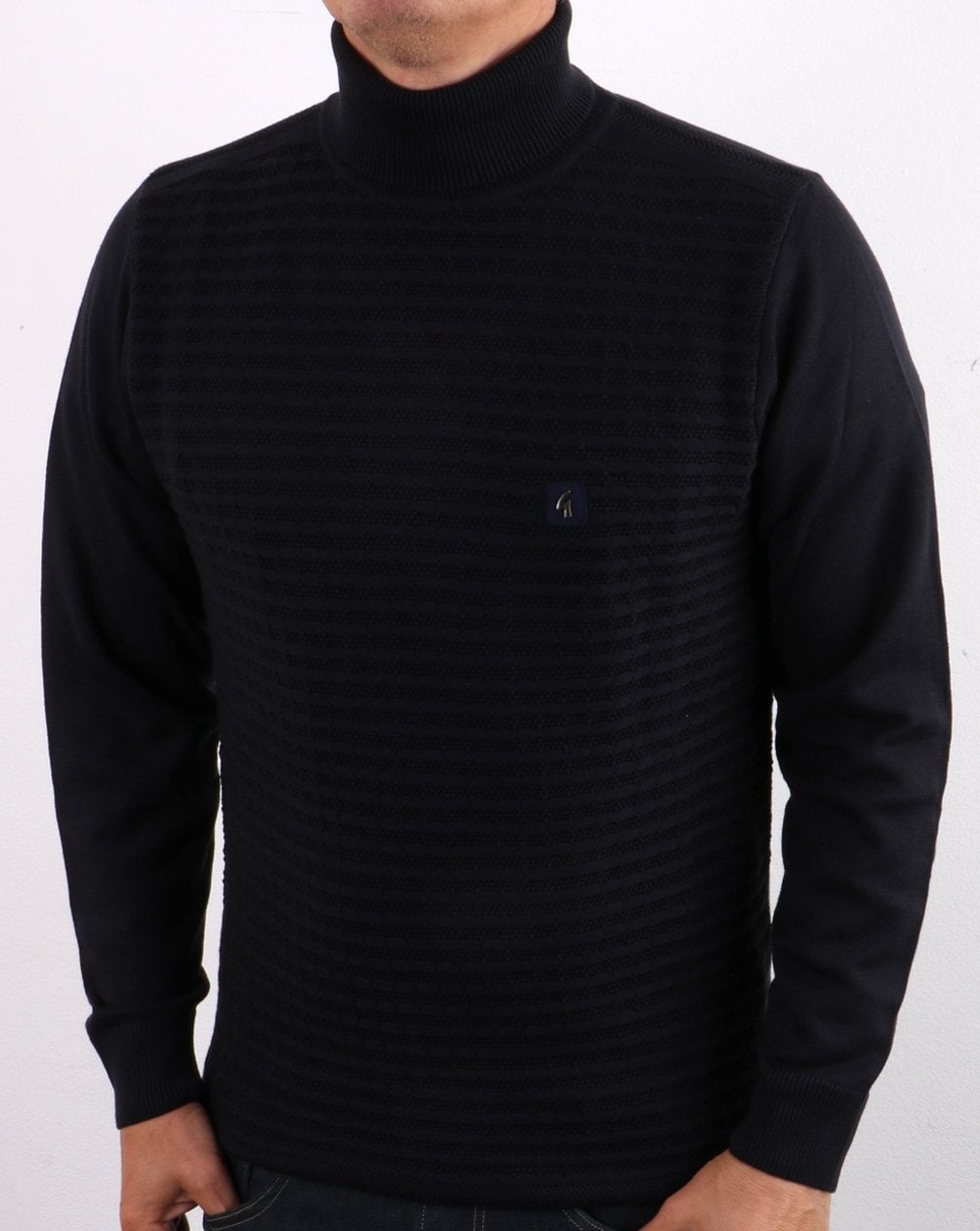 Gabicci Vintage Coaster Rollkragenpullover Marineblau