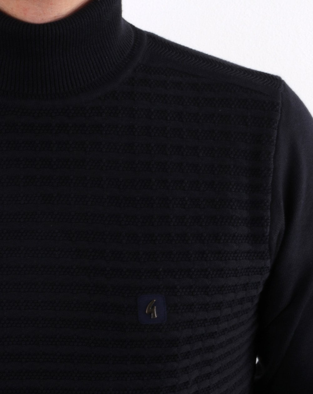 Gabicci Vintage Coaster Rollkragenpullover Marineblau