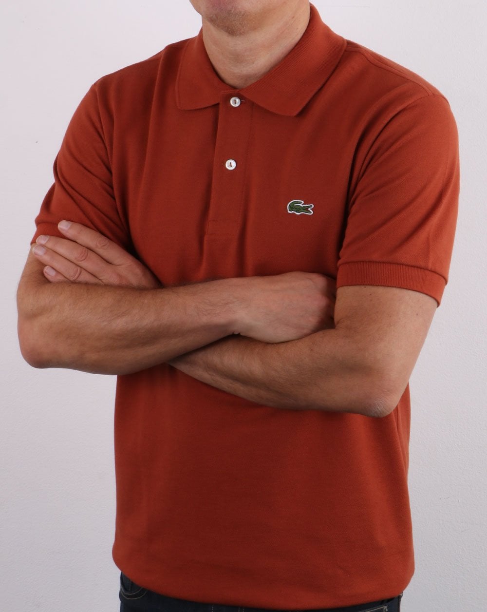 Lacoste Classic Polo Shirt Rust