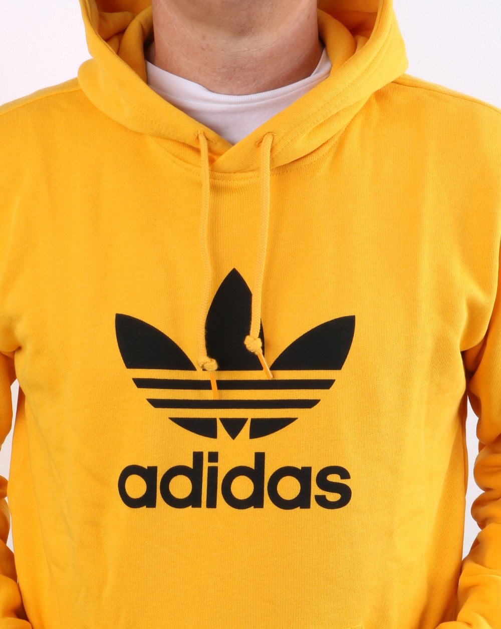 Adidas Originals – Trefoil-Hoodie in Active Gold
