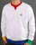 Benetton Contrast Sweatshirt White
