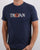 Trojan Tipped Signature T-shirt Navy