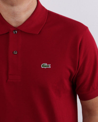 Lacoste Classic Poloshirt Bordeaux