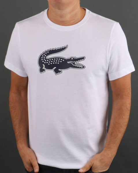 Lacoste Logo T-shirt White/navy