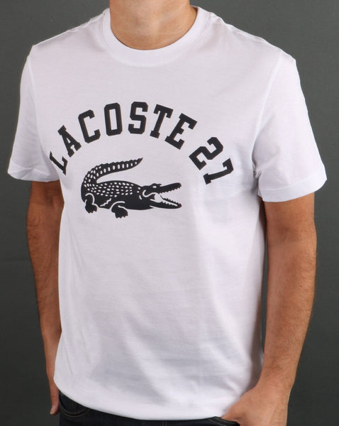 Lacoste 27 Logo T-shirt White