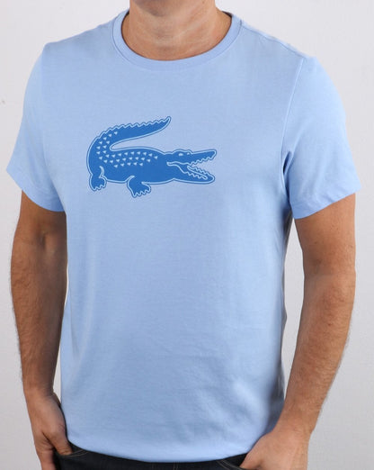 Lacoste Logo T-Shirt Himmelblau