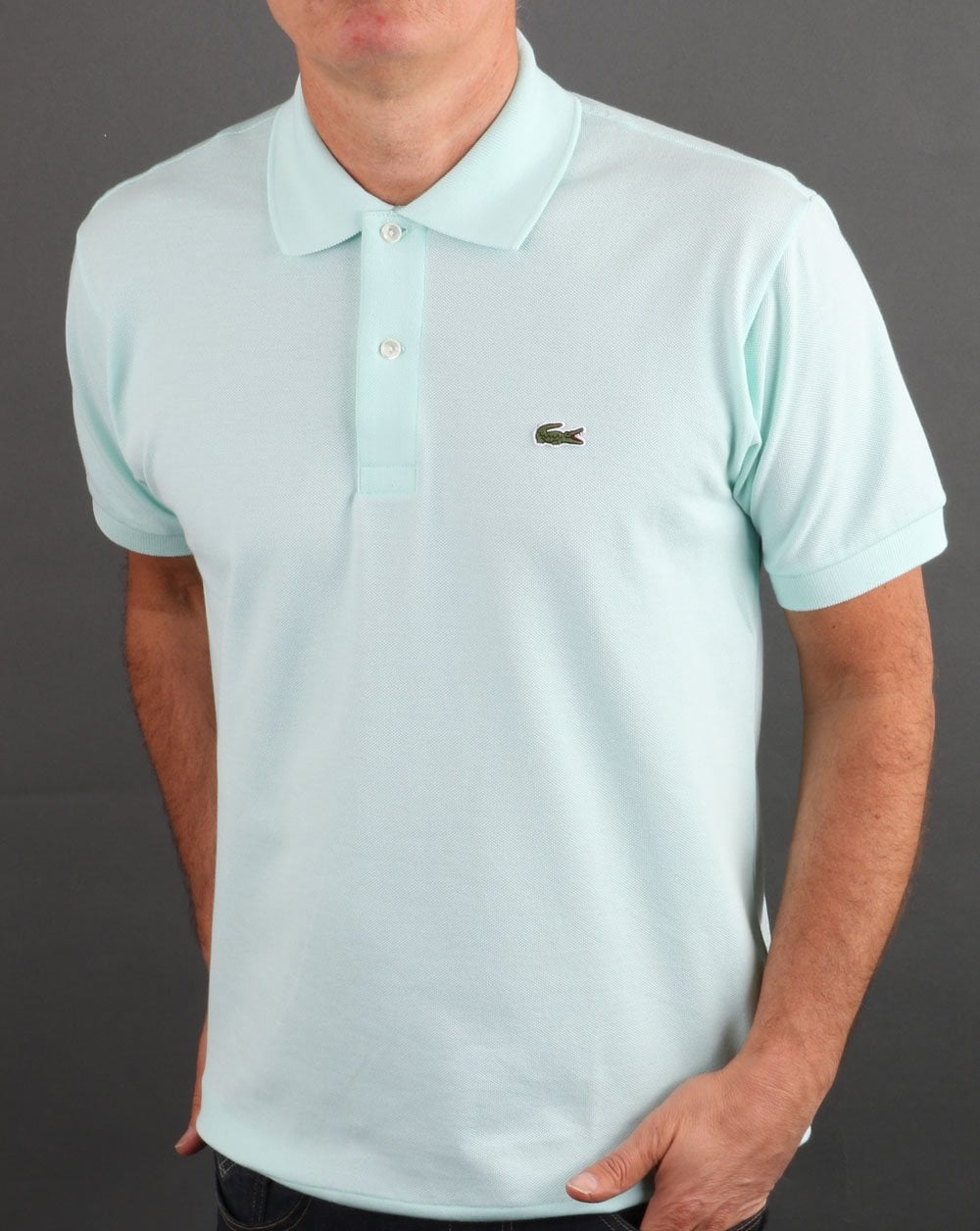 Lacoste Classic Polo Shirt Fresh Aqua