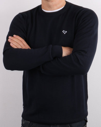 Weekend Offender Napoli Strick Marineblau
