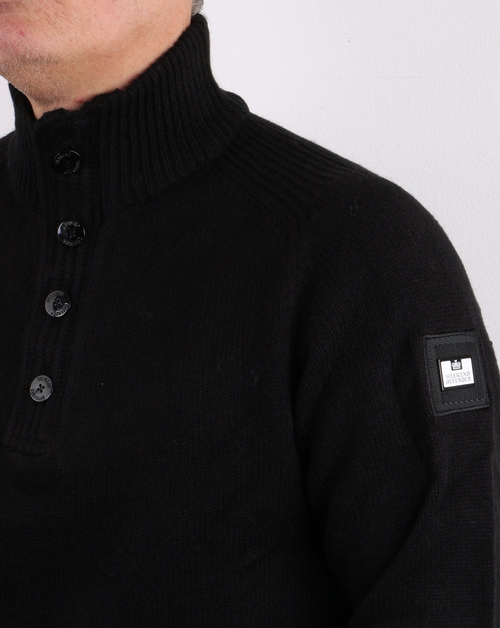 Weekend Offender Castillos Strickwaren Schwarz