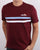 Ellesse Aprisio T Shirt Burgundy/Sky/White