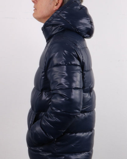 Benetton Recycled Project Puffa Jacke Marineblau