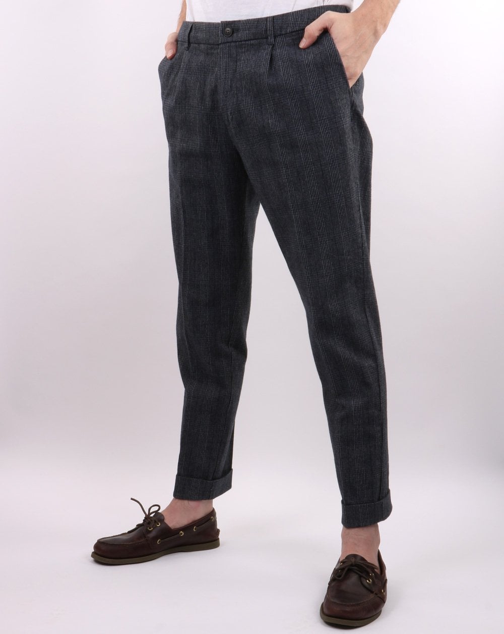Benetton Karierte Hose Flash