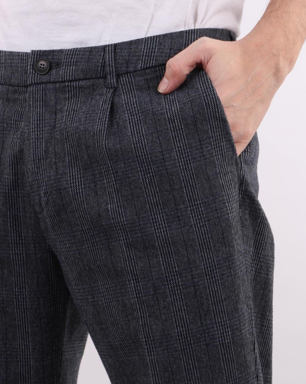 Benetton Karierte Hose Flash