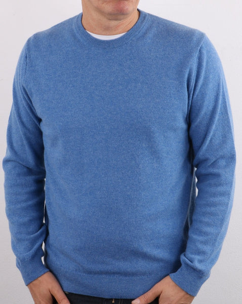 Benetton Wool Jumper Blue Marl