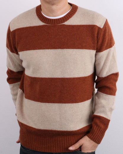 Benetton Pullover Keks/Braun