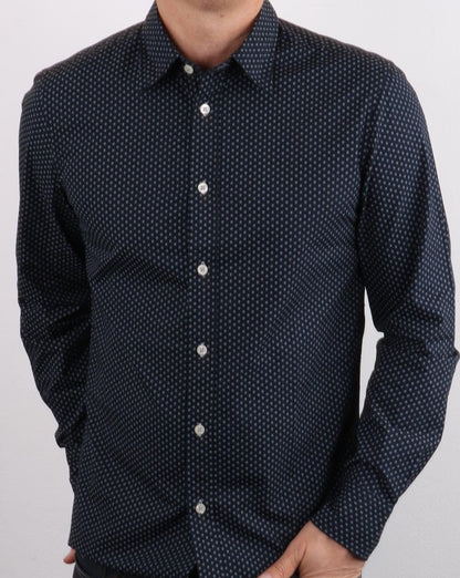 Benetton Hemd Marineblau