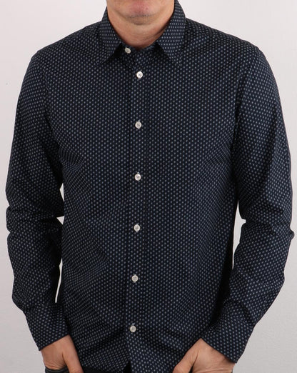 Benetton Hemd Marineblau