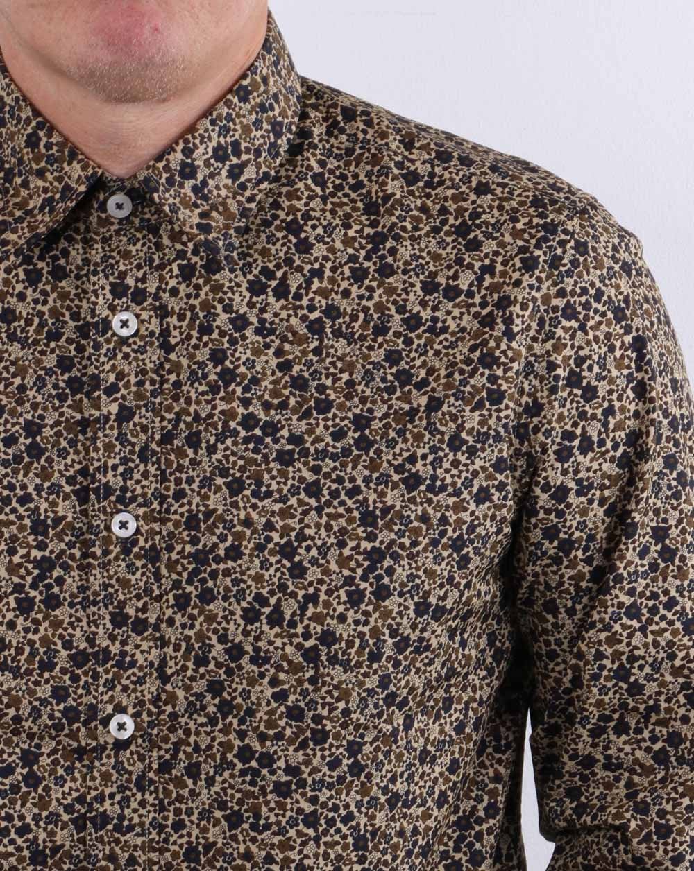 Benetton Hemd mit Blumenmuster