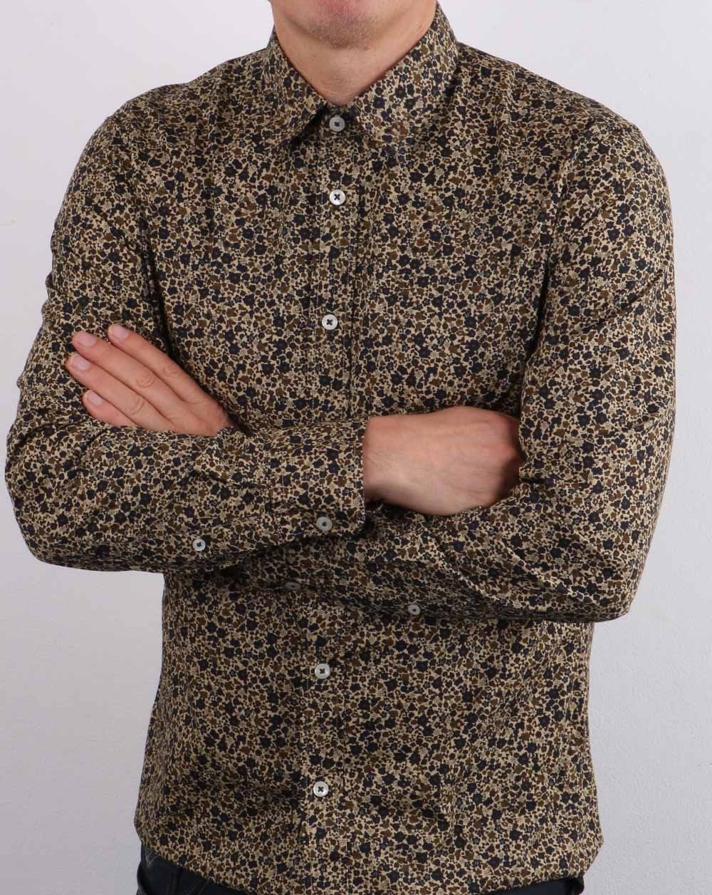 Benetton Hemd mit Blumenmuster