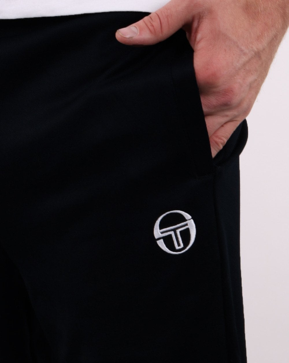 Sergio Tacchini Orion Slim Fit Trainingshose Schwarz