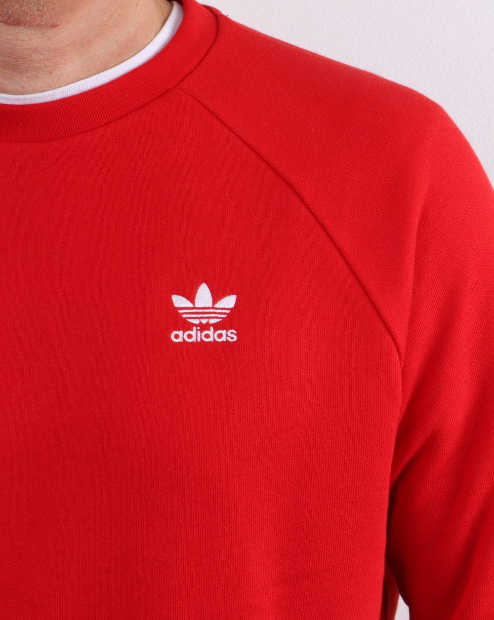 Adidas Originals Essential Crew Sweat rot