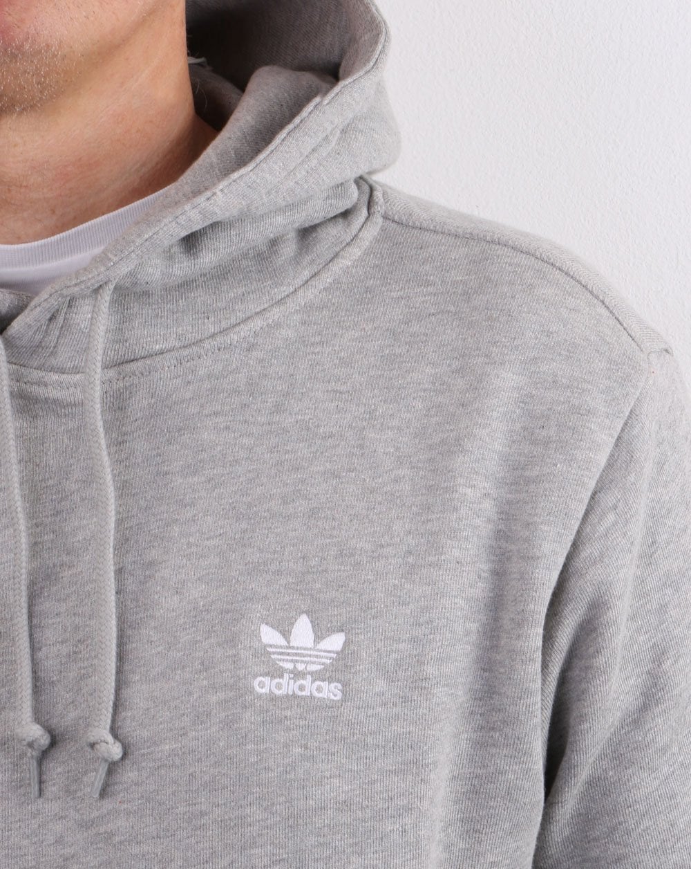 Adidas Originals Essential Hoody Grau Heather