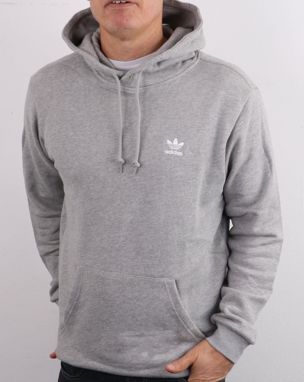 Adidas Originals Essential Hoody Grau Heather