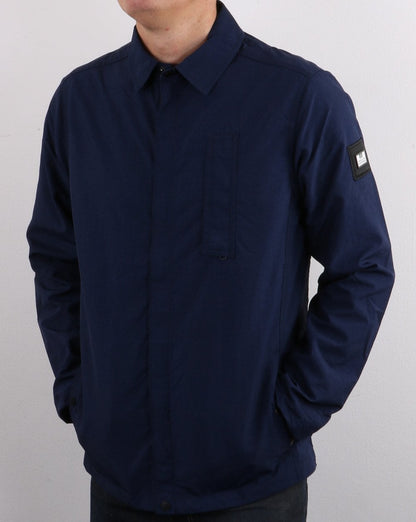 Weekend Offender Sorvino Überhemd Marineblau