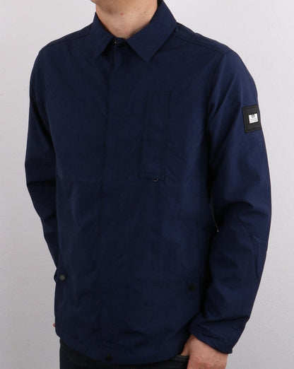 Weekend Offender Sorvino Überhemd Marineblau