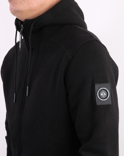 Marshall Artist – Siren – Kapuzenpullover mit durchgehendem Reißverschluss, Schwarz