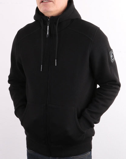 Marshall Artist – Siren – Kapuzenpullover mit durchgehendem Reißverschluss, Schwarz